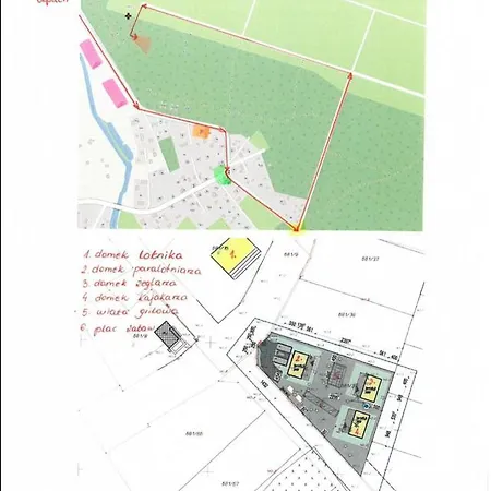 別荘 Paralotniarza ボルスク
